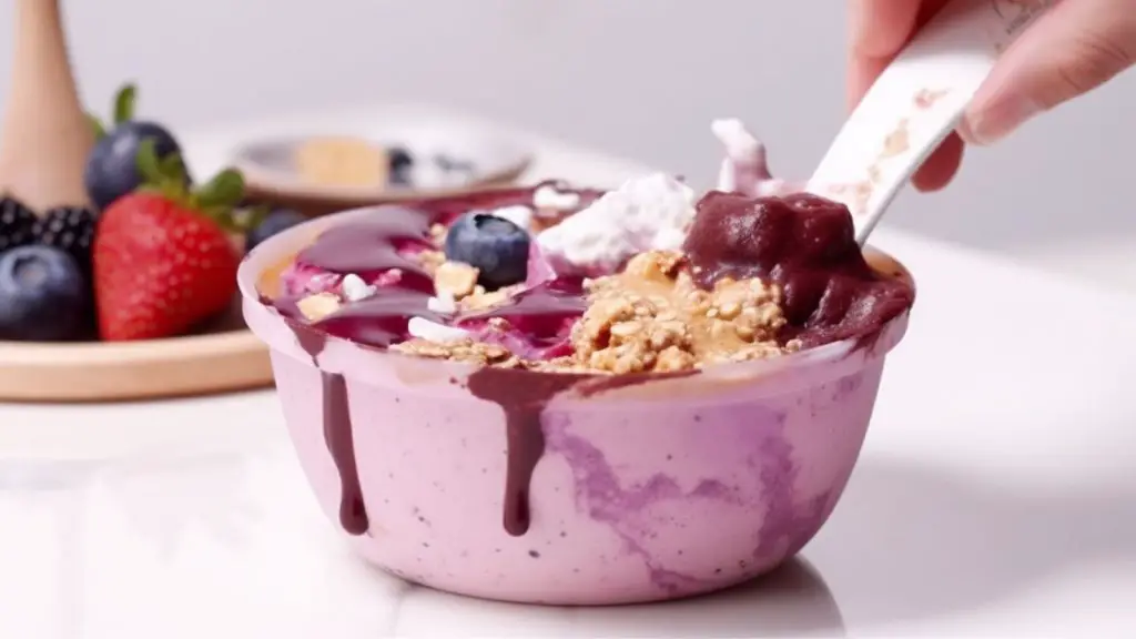 how to keep acai bowl from melting