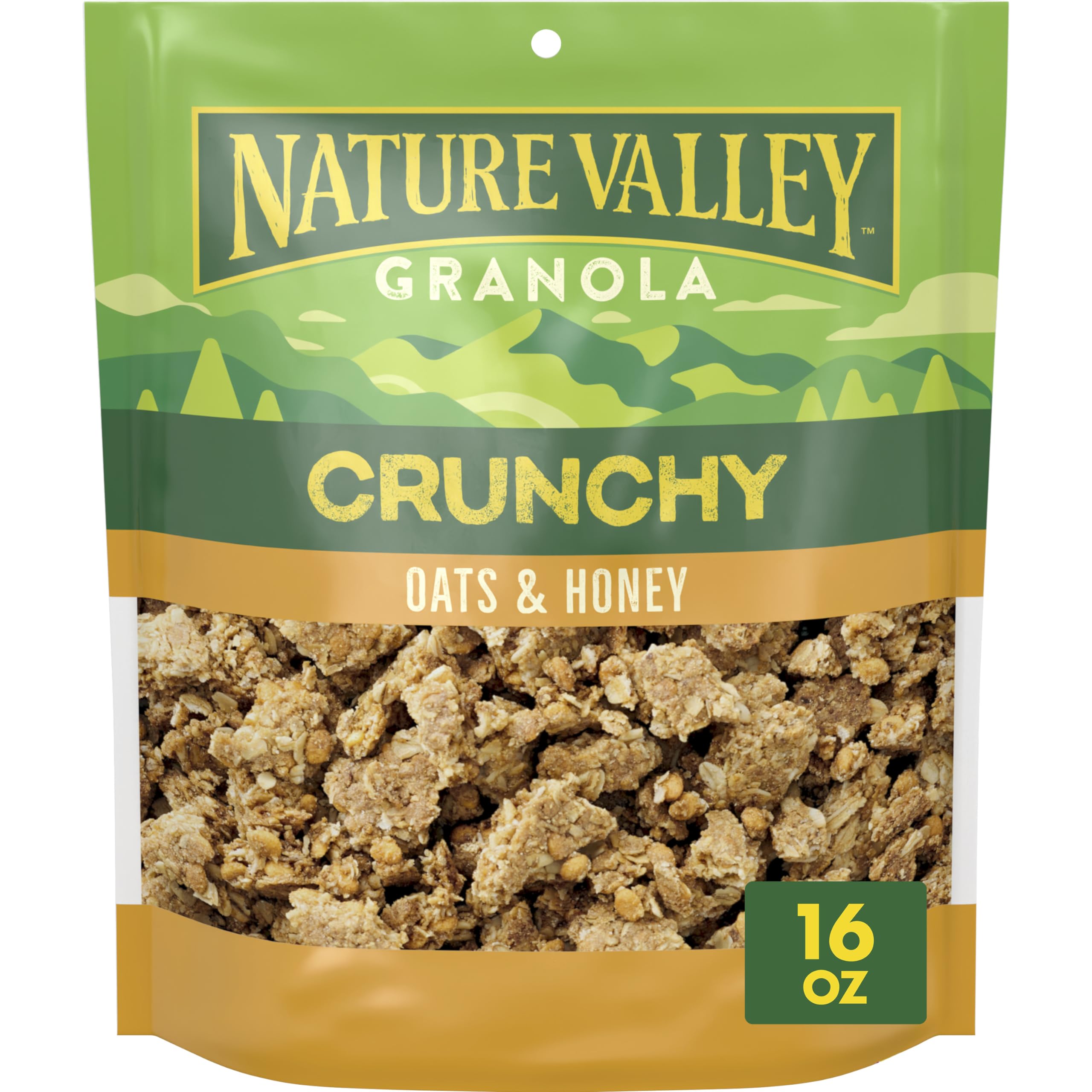 Nature Valley Crunchy Granola, Oats and Honey