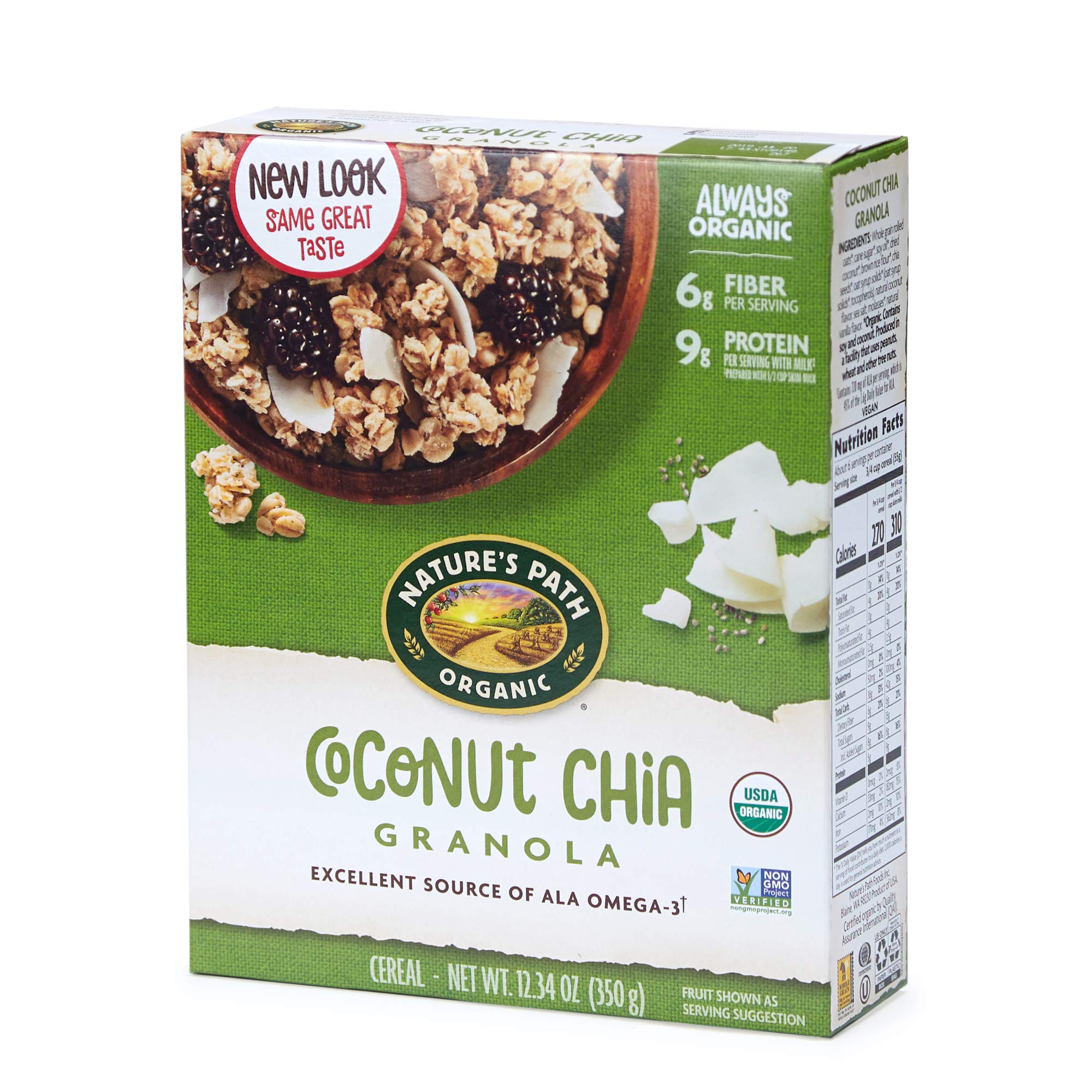 Nature's Path Organic Coconut Chia Granola